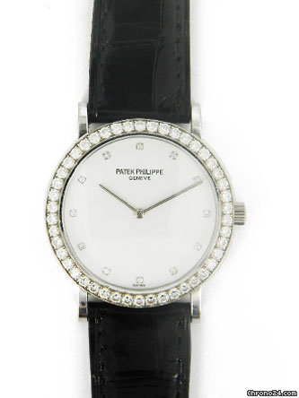Patek Philippe 18k white gold Calatrava