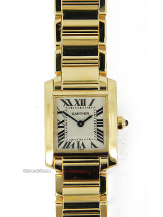 Cartier 18k yellow gold Tank Francaise
