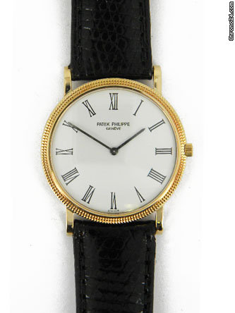 Patek Philippe 18k yellow gold Calatrava