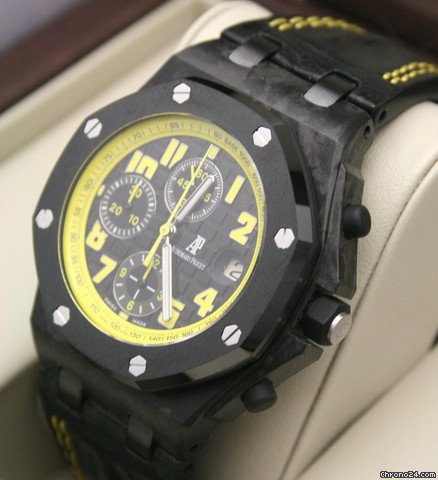 replica Audemars Piguet Royal Oak Offshore Bumble Bee 26176FO.OO.D101CR.01 WATCHES 1