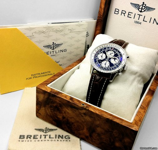 replica Breitling NAVITIMER QP CHRONO in Platin - Limited - Nr. 00 / 25 () WATCHES 1 