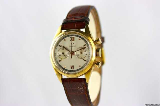 replica Omega Chronograph 18K Handaufzug 50er Jahre WATCHES 1 