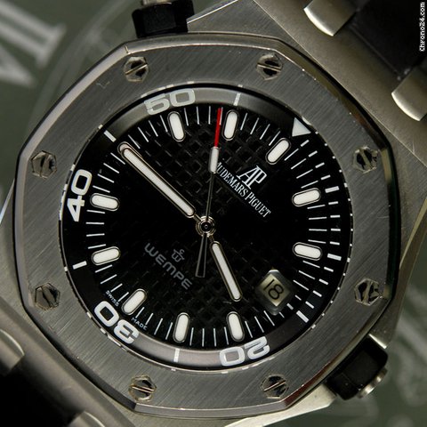 Audemars Piguet ROYAL OAK OFFSHORE SCUBA WEMPE 15340ST 2006