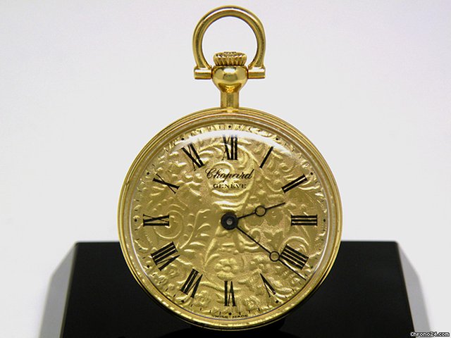 Chopard GENEVE ANH?NGEUHR/TASCHENUHR 750/18K GELBGOLD