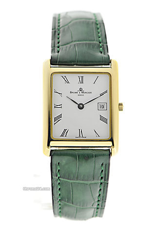 Baume & Mercier Herrenarmbanduhr 18.K Gold