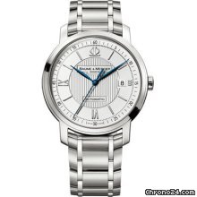 Baume & Mercier and  Silver Dial Stainless Steel Automatic Mens Watch MOA8837