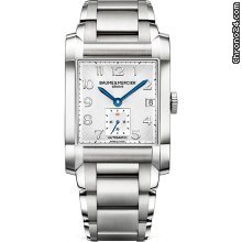 Baume & Mercier and  Hampton Silver Dial Automatic Mens Watch MOA10047