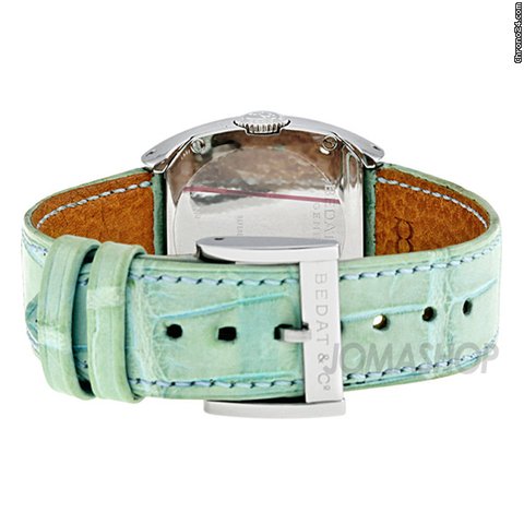 replica Bedat & Co No. 3 Steel Green Leather Ladies Watch 314.010.100 WATCHES 1 