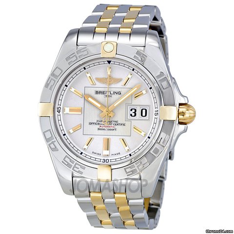 Breitling Galactic 41 Mens Watch B49350L2-G700TT