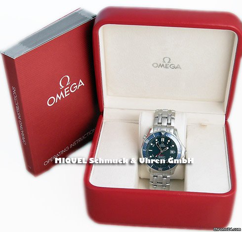 replica Omega Seamaster Professional GMT Co-Axial Chronometer (ungetragen) WATCHES 1 