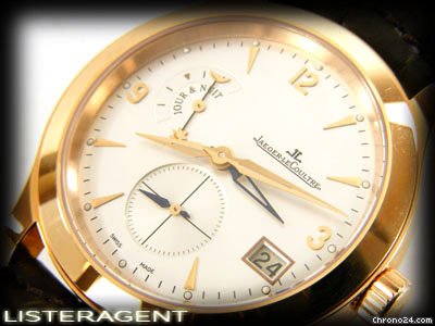 replica Jaeger-LeCoultre Hometime rose gold 18Kt GMT WATCHES 1 