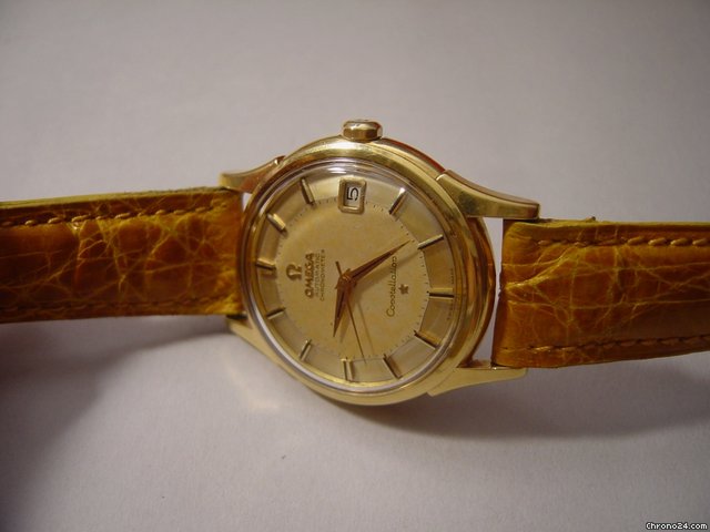 replica Omega Constellation "Pie Pan" 18kt. yellow gold WATCHES 1 