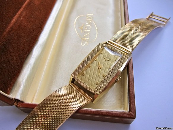 replica Longines Rare Vers 1960 Or massif 18K WATCHES 1 