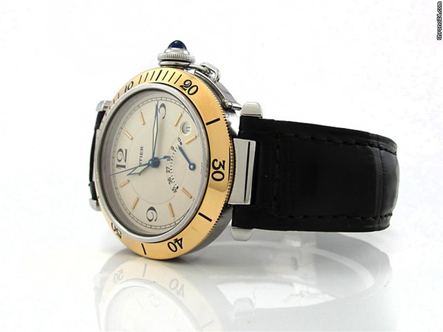 replica Cartier "PASHA CC 289 883" 38 mm Edelstahl Automatik WATCHES 1 