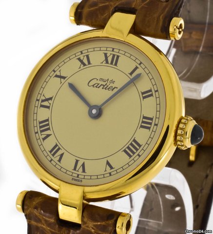 Cartier Tank Solo Vermeil