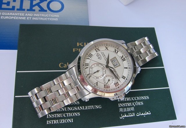 Seiko Kinetic Premier Perpetual neuve WATCHES 2
