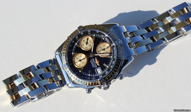 Breitling Windrider Chronomat Stahl/Gold