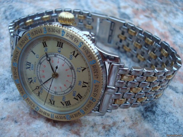 Longines Manufacture Lindbergh Stundenwinkeluhr von 1987/88