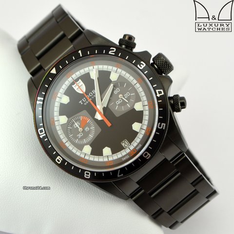 Tudor 70330N HERITAGE CHRONO DLC TREATMENT