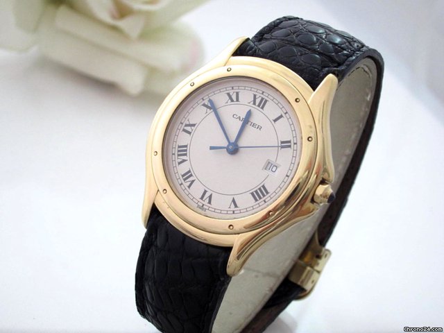 replica Cartier Cougar Panthere 18K/750 Gold Medium WATCHES 1 
