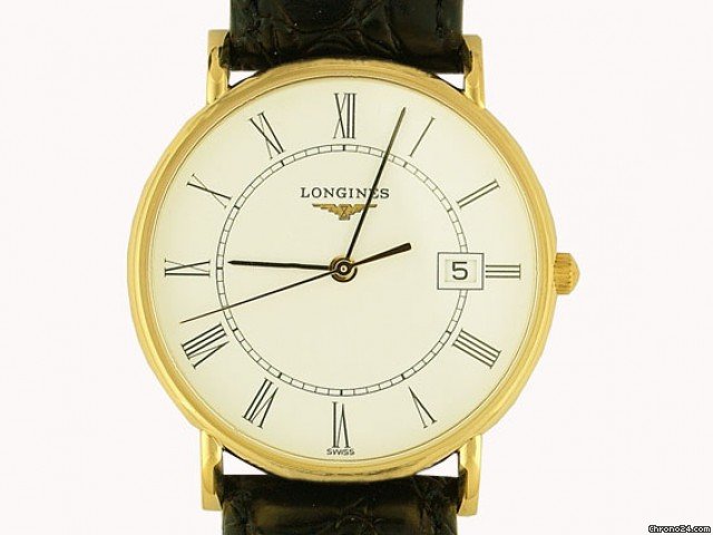 Longines Presences 18kt Gelbgold Quarz Ungetragen