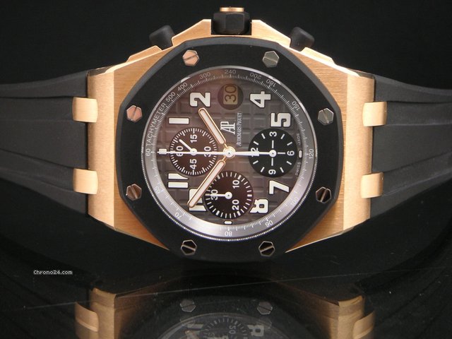 Audemars Piguet Offshore acciaio Caucciu Oro Rosa