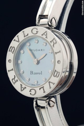replica Bulgari B.Zero in Stahl mit Perlmutt/Diablatt WATCHES 1 