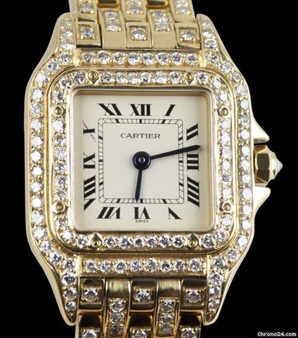 replica Cartier Panthere Limited Edition 18k Diamonds WATCHES 1 