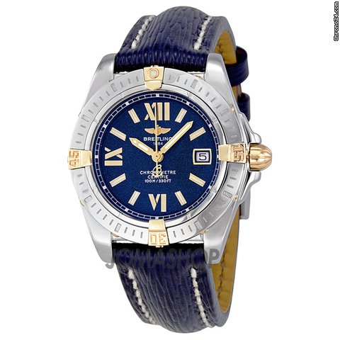 Breitling Cockpit Lady Blue Dial Watch B7135612/C760