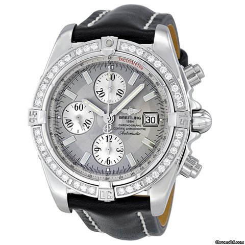 Breitling Chronomat Evolution Automatic Chronograph Diamond Mens Watch A1335653-E519BKLT