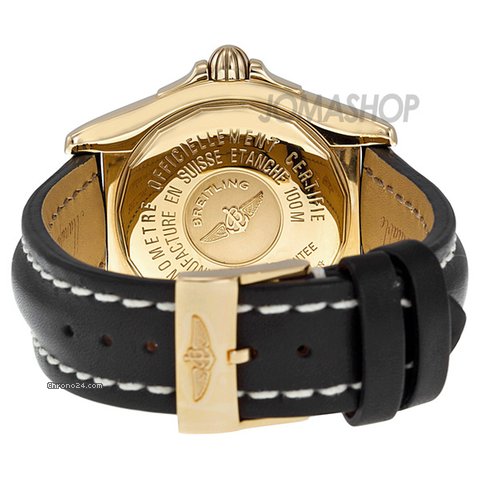 replica Breitling Cockpit Lady Diamond 18k Gold and Steel Watch H4935079-A618BK WATCHES 1 