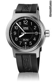 Oris BC3 Black Dial Black Rubber Mens Watch 735-7641-4164RS
