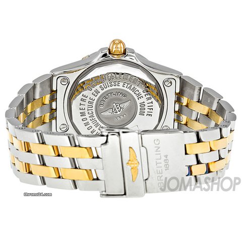 replica Breitling Galactic 30 Two-Tone Brown Dial Ladies Watch B71340L2-Q562TT WATCHES 1 