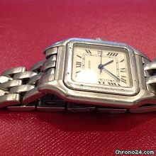 replica Cartier vintage panthere size jumbo steel WATCHES 1 