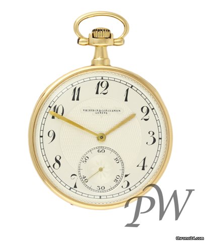Vacheron Constantin Rare 18K Solid Gold Pocket Watch