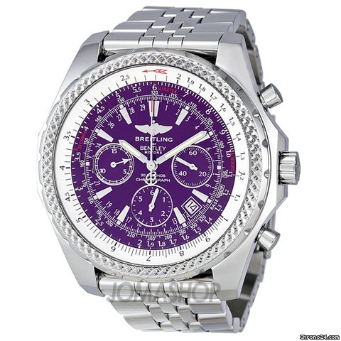 Breitling Bentley Motors Automatic Chronograph Mens Watch A2536212-Q522SS