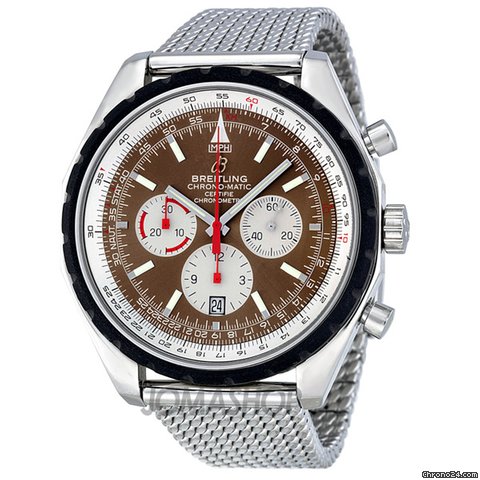 Breitling Chrono-matic 49 Automatic Chronograph Mens Watch A1436002-Q556SS