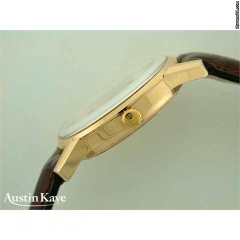 replica Longines Flagship Re-edition 18ct Rose Gold automatic on strap WATCHES 1 