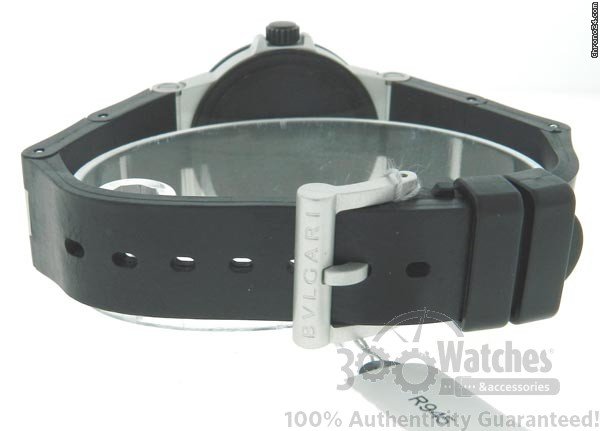 replica Bulgari Unisex   AL32TA Two Tone Aluminum Quartz Date Mid Size Watch WATCHES 1 