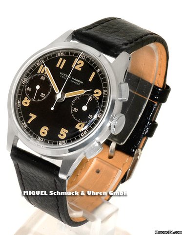 Ulysse Nardin Milit?r Chronograph Handaufzug Cal.22R (gebraucht)