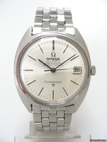 Omega Constellation "chronometre certified" full steel/complet acier cadran silver dial