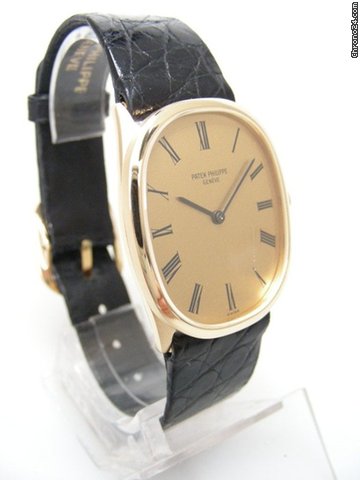 replica Patek Philippe Ellipse 3546 yellow gold/or jaune cadran gold dial WATCHES 1 