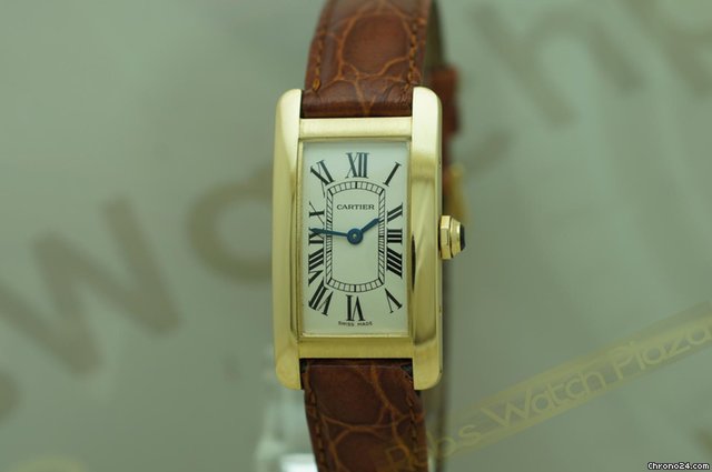 Cartier Tank Americaine 18kt goud