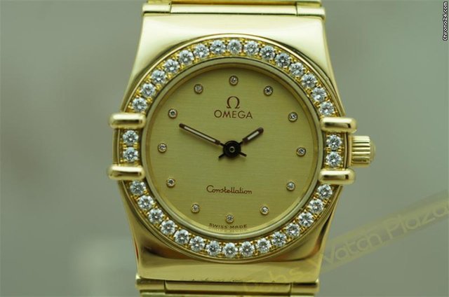 Omega Constellation Diamonds 18kt goud