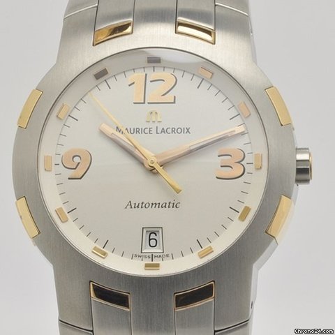 Maurice Lacroix Milestone steel 18K Gold Automatic