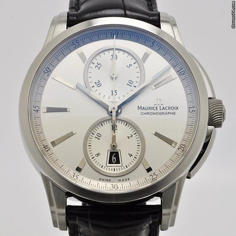 Maurice Lacroix Pontos Chronographe White