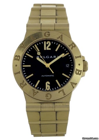Bulgari Diagono LCV35GGD/SLN