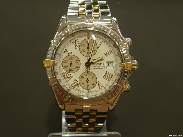 Breitling Crosswind Stahl/Gold B13355