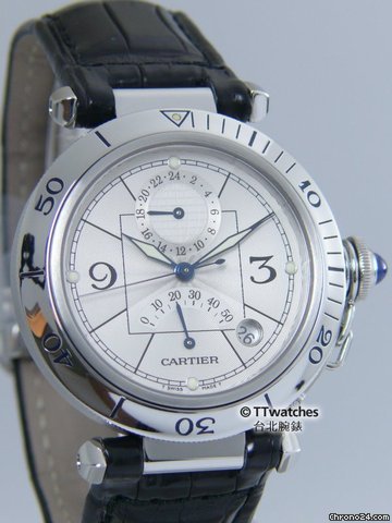 Cartier Pasha Power Reserve GMT