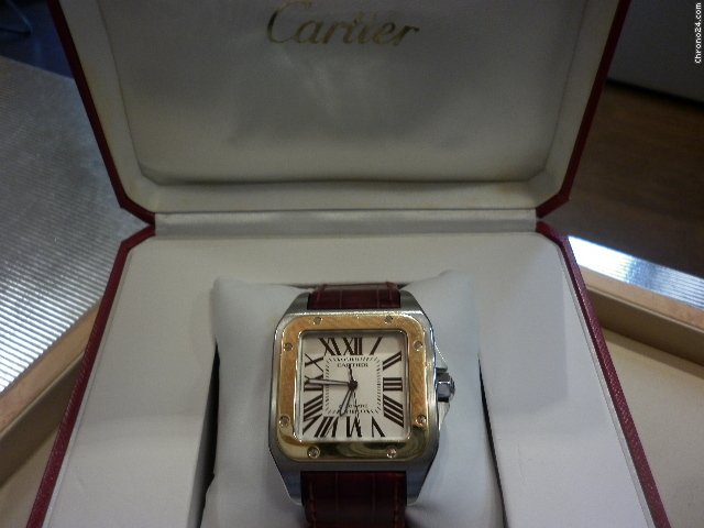 Cartier santos 100   MISURA xl